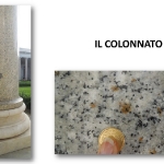 Il colonnato in granito bianco di Montorfano (prov. VB)